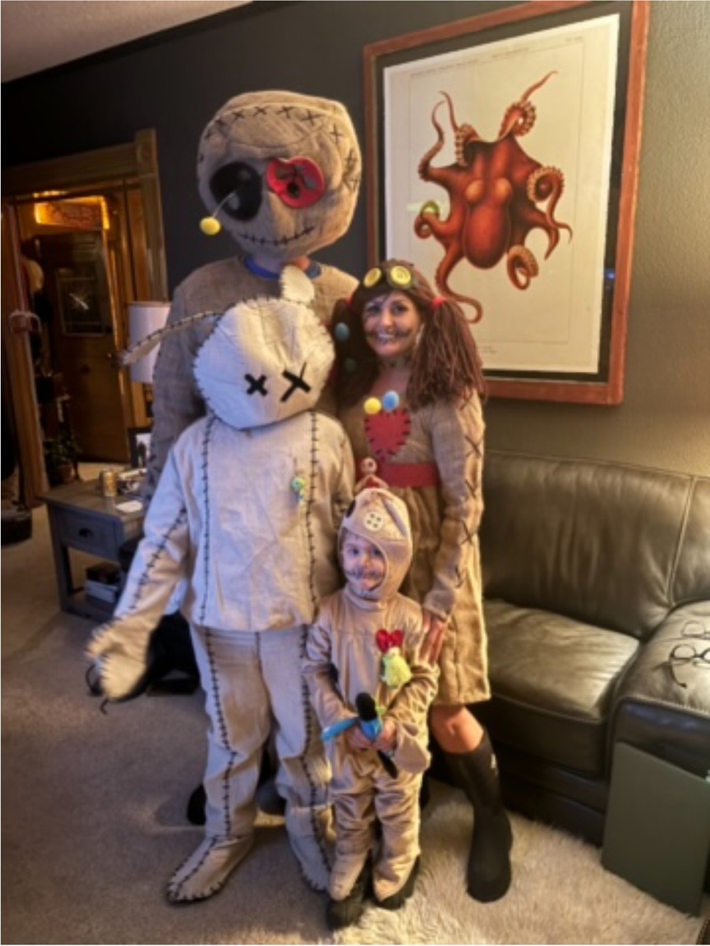 Lot of voodoo doll costumes! Woman's, man's, toddler and teenager 🔥